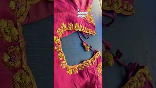 The Art of Mysore Silk Zardosi Blouse Designs [upl. by Wrigley]