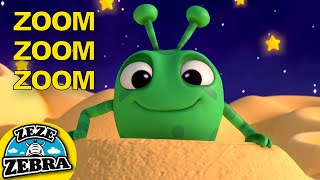 Zoom Zoom Zoom we’re going to the moon nursery rhyme  Top English Nursery Rhymes Playlist for kids [upl. by Tahmosh55]