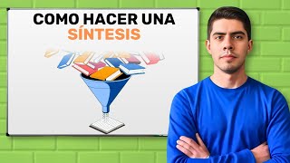 Cómo HACER una SÍNTESIS [upl. by Halbeib]