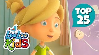 The 25 Cutest Songs for Kids  S1EP74 Fun and Play MIX  LooLoo Kids Songs for Kids [upl. by Llovera]