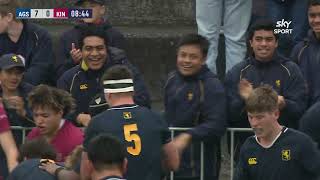 Secondary Schools Rugby Auckland Grammar v Kings College Full Game 2021 [upl. by Seidel543]