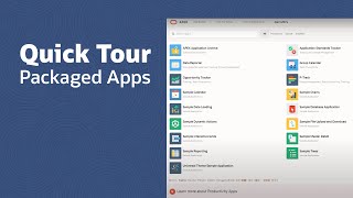 Oracle APEX Quick Tour of Packaged Apps [upl. by Suzette]