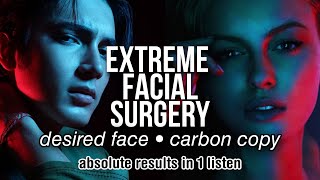 ❗ABSOLUTE RESULT IN 1 LISTEN STRONGEST DESIRED FACE  FACE CARBON COPY SUBLIMINAL EVER [upl. by Ahsuoj418]