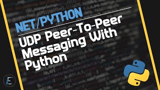 UDP PeerToPeer Messaging With Python [upl. by Eiramnerual]