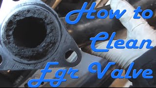 How to Clean EGR Valve 17 Full [upl. by Fisken]