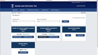 GSTR 2 Return Prepare Online amp Reconciliation with GSTR 2 A [upl. by Farron405]