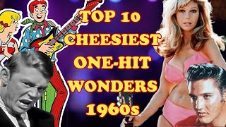 Top 10 Cheesiest OneHit Wonders of the 1960s [upl. by Nesnah697]