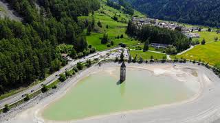 Lago di Resia  Reschensee  4K [upl. by Zurek]