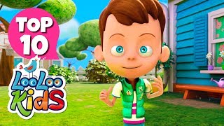 Top 10 Most Loved Songs for Kids  S1EP60 Fun and Play MIX  LooLoo Kids Songs for Kids [upl. by Marika]