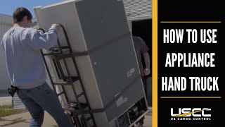 Appliance Hand Truck Features  How to Use Appliance Dolly [upl. by Llerrad]