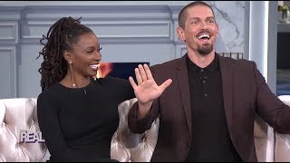 FULL INTERVIEW Shanola Hampton and Steve Howey from Shameless – Part 1 [upl. by Tomasina]