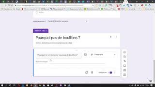 4 Comment Conditionner les questions sur Google forms [upl. by Oemor72]