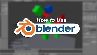 How to use Blender  Beginner Tutorial [upl. by Roos]