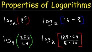 Properties of Logarithms [upl. by Lalla639]