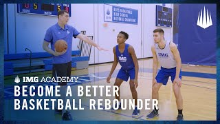 3 Basketball Drills to Become Better at Rebounding [upl. by Anaizit952]