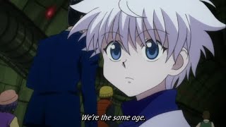 Gon and Killua first meeting [upl. by Oalsecnew]