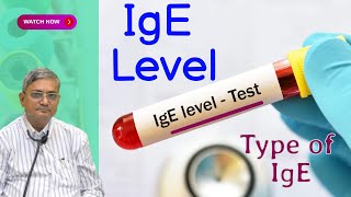 IGE  ALLERGIES amp Immunotherapy for Allergy free Life  Immunoglobulin E blood test  IgE Blood Test [upl. by Adiell9]