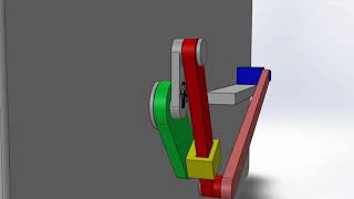 Rotary to Linear Motion Mechanism [upl. by Ronnie352]