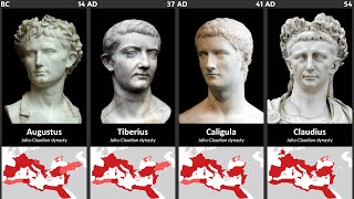 Timeline of the Roman and Byzantine Emperors [upl. by Eceinahs]