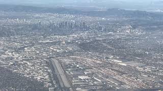 Landing at LAX HD  Final Approach  American Airlines B737 from Chicago O’Hare [upl. by Sanjiv359]