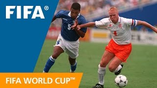 Netherlands 23 Brazil  1994 World Cup  Match Highlights [upl. by Einneb295]