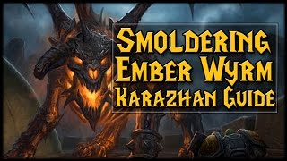 Nightbane Mount Guide Secret Karazhan Boss [upl. by Annaegroeg]