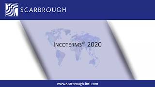 Incoterms 2020 Basics Training [upl. by Eerbua]