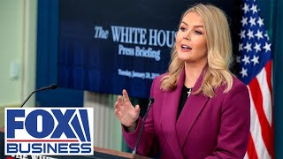 Karoline Leavitt holds White House press briefing [upl. by Llevol]