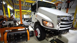 Hino Trucks Plant  Production Light and Medium Duty Trucks [upl. by Hares]