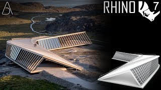 Rhino Architecture Tutorial  Icefiord Center [upl. by Kciredohr]