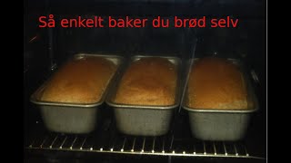 Hjemmebakt grovbrød  enkelt steg for steg [upl. by Elijah16]