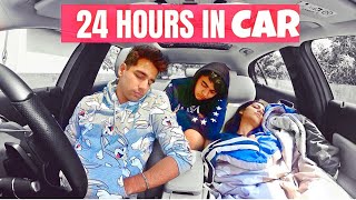 LIVING IN MY CAR FOR 24 HOURS Challenge  Rimorav Vlogs [upl. by Atnoved]