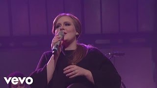 Adele  Chasing Pavements Live on Letterman [upl. by Nilesoy493]