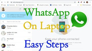 How to open WhatsApp on Laptop or Computer and Send Location [upl. by Suirrad816]