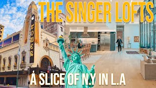 INSIDE a MASSIVE New York style luxury loft in Los Angeles [upl. by Nassir486]