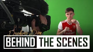 Transfer Deadline Day Special  Tierney amp David Luiz sign for Arsenal  Behind the scenes [upl. by Roxie314]