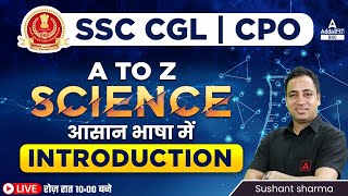 SSC CGL  SSC CPO  Science By Sushant Sharma  Syllabus Introduction [upl. by Angelo]