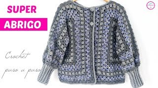 COMO TEJER JERSEY CROCHET CON 2 HEXAGONOS [upl. by Ttam]