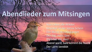 Abendlieder zum Mitsingen [upl. by Acilef165]