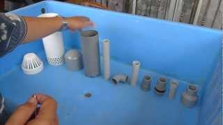 Basic Aquaponics  Affnan Siphon  How Its Made [upl. by Peterson]