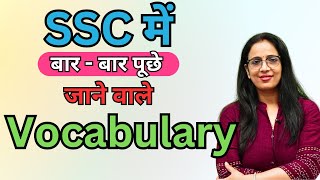 Vocab Asked in Previous Year SSC Exams  SSC CGL Practice Set 2023  English Classes  By Rani Mam [upl. by Ravilob]