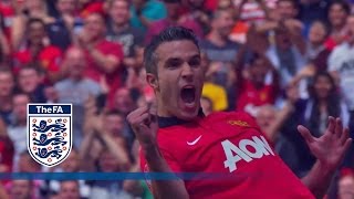 Manchester United 20 Wigan Athletic  Community Shield 2013  Goals amp Highlights [upl. by Lleraj]