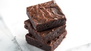 How to Make Fudgy Brownies from Scratch  Easy Brownies Recipe [upl. by Nofpets]