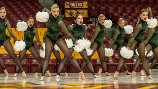 Customer Spotlight Rhinestones In Action  University of Minnesota Dance Team Pom 2020 [upl. by Annerahs]