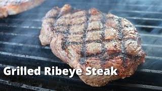 THE BEST Grilled Ribeye Steaks on Weber Kettle [upl. by Naened]