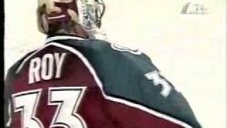 Patrick Roy Dekes Past Gretzky [upl. by Nilorac]