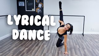 Beginner Lyrical Dance with trainwithkendall [upl. by Goldia]