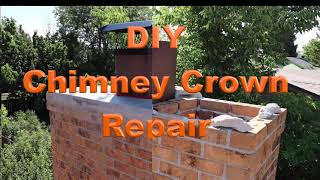 DIY Chimney Crown repair [upl. by Shelli]