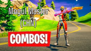 Best Mogul Master CHN Combos  Fortnite Battle Royale [upl. by Sadnak312]