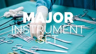 Major Abdominal Instrument Set [upl. by Ecidna]